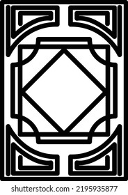 SIMPLE LINE ART IN PORTRAIT FORM