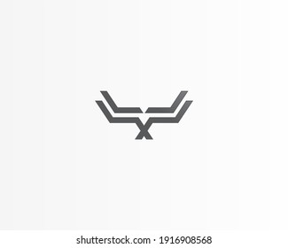 Diseño de logotipo de concepto de línea simple con icono de color negro