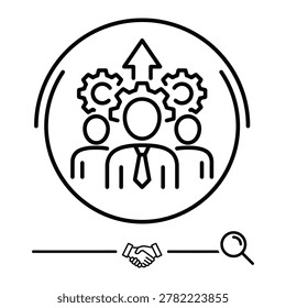 A simple line drawing
