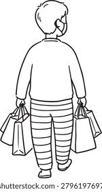 A simple line drawing