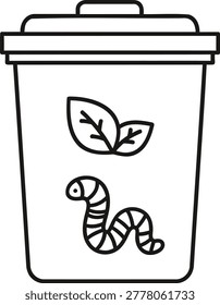 A simple line drawing