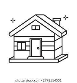 Simple line drawing cozy