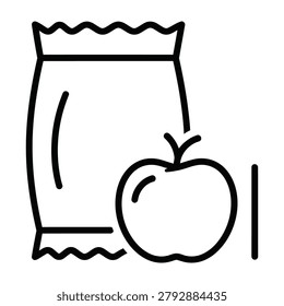 Simple line drawing fresh