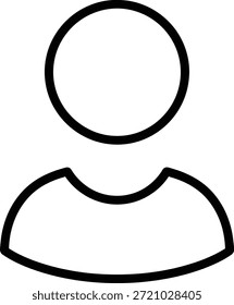 Dibujo de línea simple de una figura humana