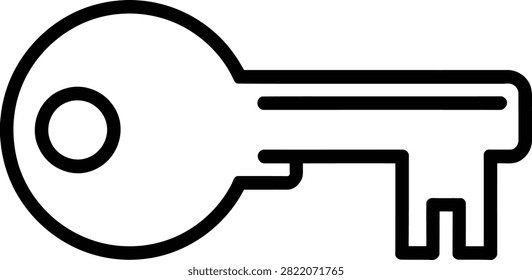 Simple Line Drawing Key