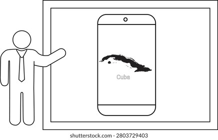 A simple line drawing