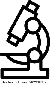 Simple line drawing microscope