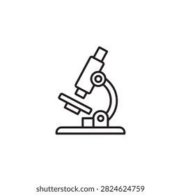 Simple line drawing microscope