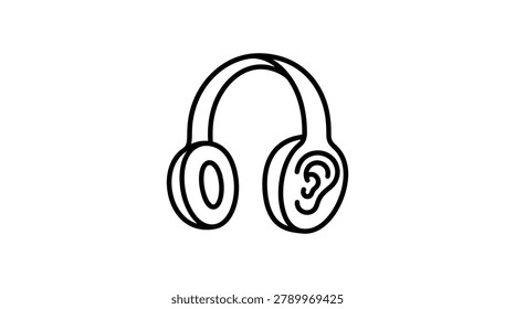 A simple line drawing