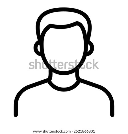 Simple line drawing of a person with no facial features, representing a generic human figure.