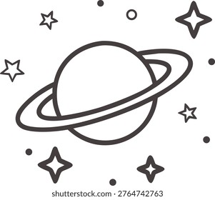 A simple line drawing