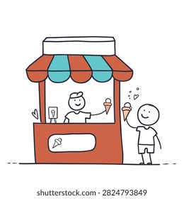 A simple line drawing