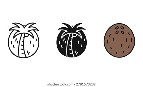 Simple line drawing showing