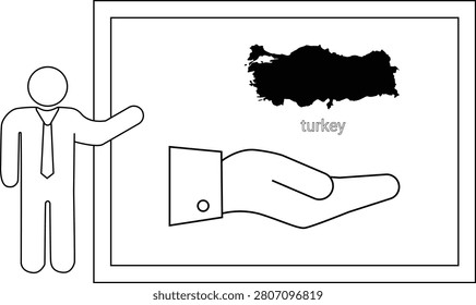 A simple line drawing