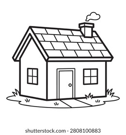 Simple line drawing small