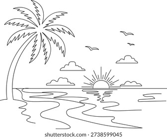 A simple line drawing