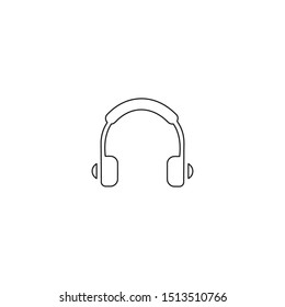 diseño de icono de logotipo de teléfono interno de línea simple