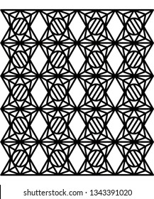 Simple Line Geometric Patterns