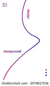 Simple line gradient style wallpaper background vactor