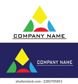 Logo de una línea simple, icono. Plantilla de diseño de logotipo abstracto para la empresa. Construcción de Silhouette vectorial. Diseño de logotipo premium.