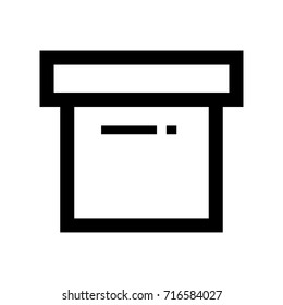 Simple line icon of a receipt that can be use for payment, accounting, financial, etc
