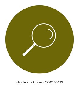 Simple Line Icon Set of search, idea, cloud; start up, time and goal business sign. Vector Illustration