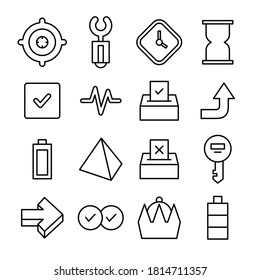 simple line icon vector illustration