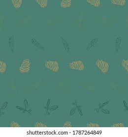 Simple line illustration vector gold white black tropical banana leaf tree collection for seamless repeat pattern texture background perfect for fabric design wrapping scrap booking wallpaper projects