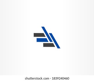 Simple line logo icon design template elements