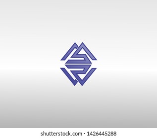 simple line logo for technology icon symbol