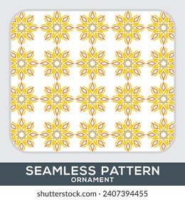 Simple Line Pattern Vector Design Images, Golden Islamic Pattern Pola Batik Simple Line