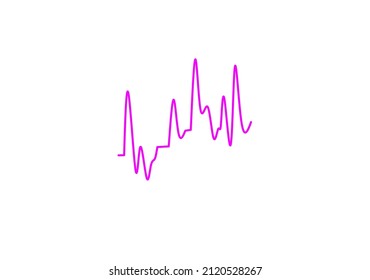 simple line statistic icon vector