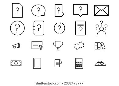 Simple Line  Vector Icon Monoline 