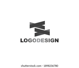 simple line vector xx logo design identity