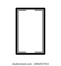Simple Line Vintage Border Decoration