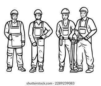 Vector lineal simple para colorear libro con tema: 
