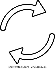 a simple liner aro icon