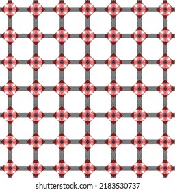 Simple lines  : Contrasting lines in orange and black . Used for kitchenware design, fashion fabrics or home interior decorations.