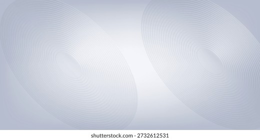 Simple lines grey background with dynamic circle lines abstract simple design nice