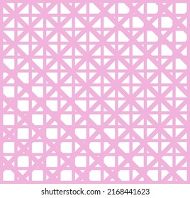 Simple lines vector  : Contrasting lines in pink. Used for kitchenware design, fashion fabrics or home interior decorations.