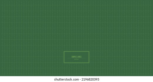 simple lines and wave pattern with green dominant color