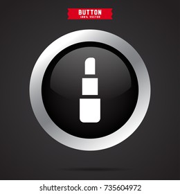 simple lipstick icon