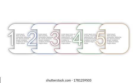 Simple List Infographic for General Purposes 