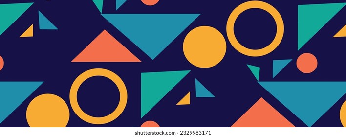 simple little squares and triangle pattern design. background pattern design 