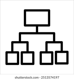 Simple Load Balancer vector icon design