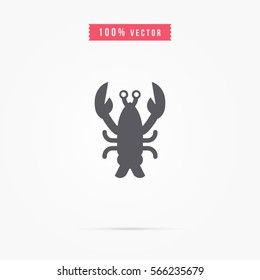 simple Lobster icon