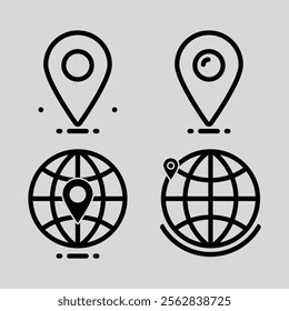 simple location icon for your design