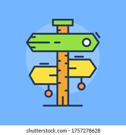 Simple location vector icon. Flat icon with filled outline style. Ready to use for website, mobile app, ios, android, presentation and any other projects. EPS10