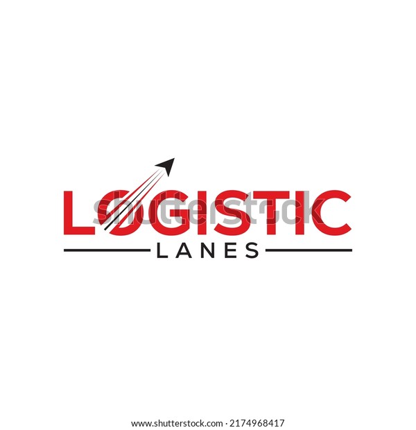 Simple Logistic\
Logo Vector Design\
Illustration