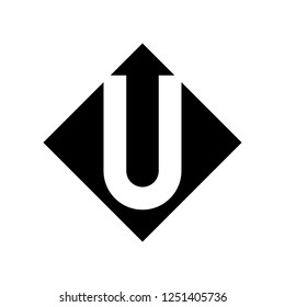 simple UP logo